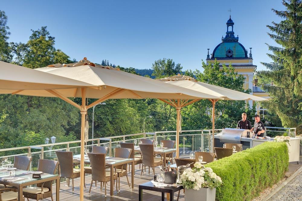 Mariánské Lázně Gourmet Hotel Villa Patriot מראה חיצוני תמונה