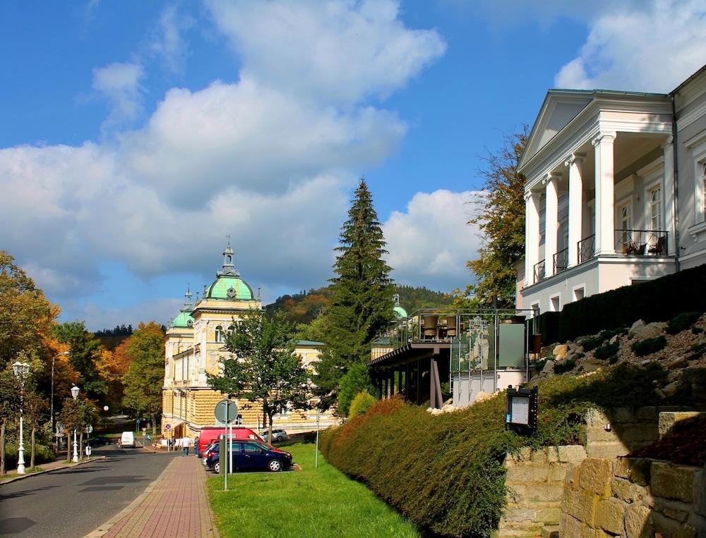 Mariánské Lázně Gourmet Hotel Villa Patriot מראה חיצוני תמונה