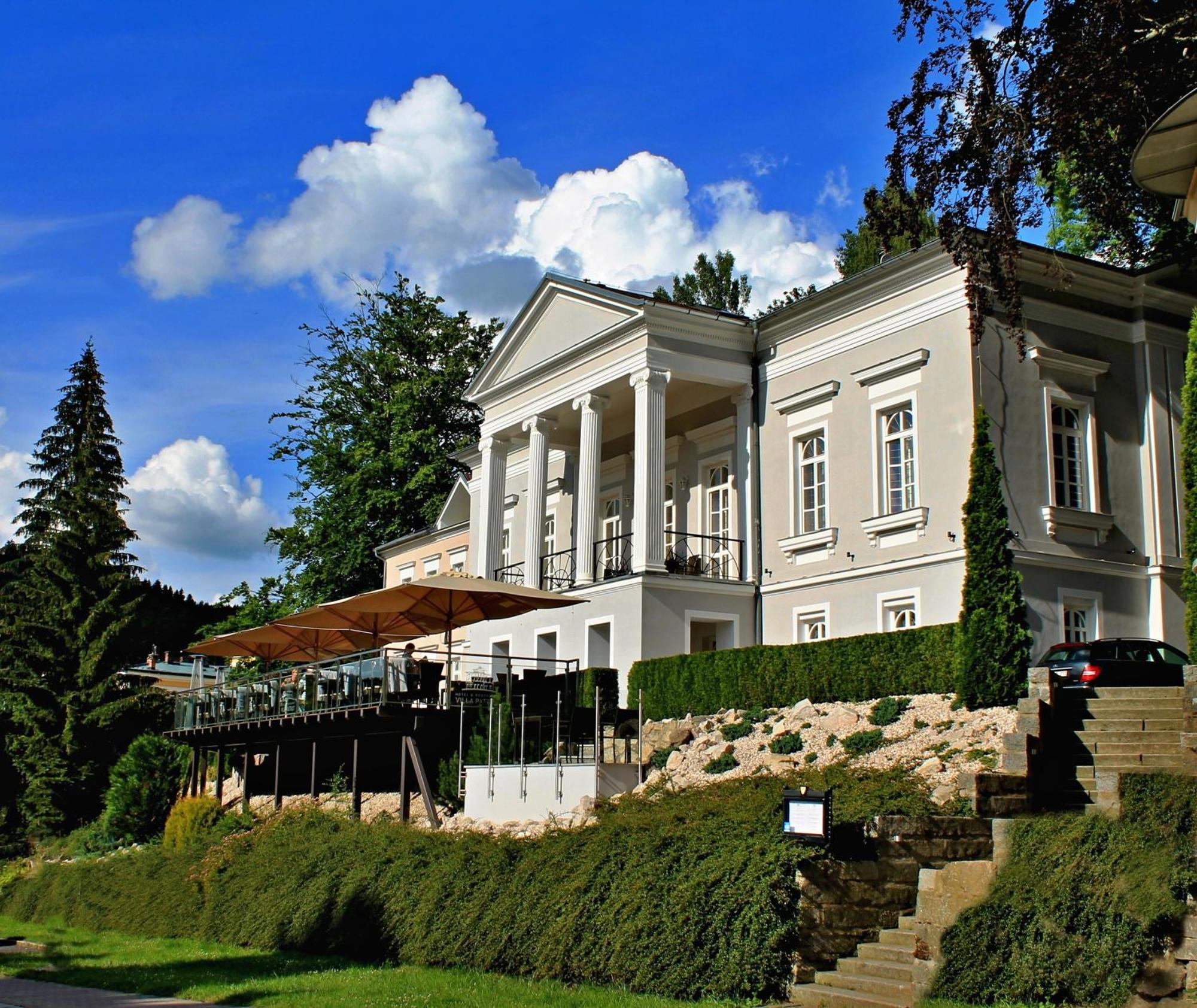 Mariánské Lázně Gourmet Hotel Villa Patriot מראה חיצוני תמונה