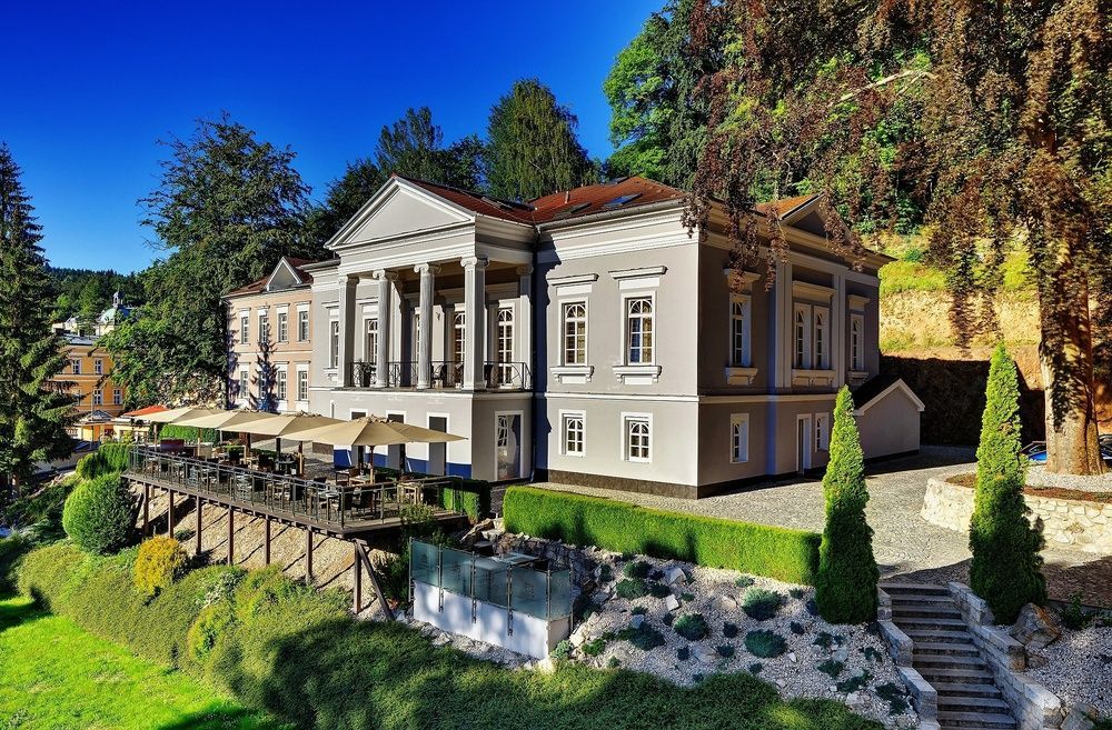 Mariánské Lázně Gourmet Hotel Villa Patriot מראה חיצוני תמונה
